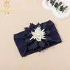 Diadema Transfronteriza para Bebé Nuevo Accesorios para el Cabello de Pétalos de Nailon para Niños Protección de la Fontanela del Bebé Diadema de Nailon con Combinación de Colores de Girasol