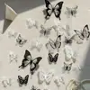 Adesivo de Parede Estéreo 3D Borboleta Cobertura de Manchas Adesivo de Parede à Prova de Umidade Decoração de Quarto