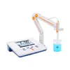 Medidor de pH de escritorio de precisión PHSJ-3F/4Fgao magnético de rayo experimento Medidor de pH Electrodo compuesto triple de pH E-301-QC