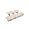 Almohada de mano para manicura estilo ruso, Juego de almohadas de mano de madera inclinadas, Almohadilla de doble uso, Almohada de mano para salón de uñas, Venta al por mayor del fabricante