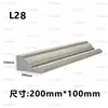 Componentes GRC Coluna Romana Relevo Cerâmica Expandida Linhas Linhas de Espuma EPS Linhas Decorativas de Parede Externa Contornos de Janela Suportes de Viga