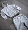 Amazon 2026 Otoño e Invierno Europeo y Americano Y2K Sudadera con Capucha y Cremallera Estilo Callejero de Moda Traje de Pantalones con Diseño de Pantalones Dobles