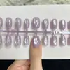 Nuevos Estilos Color Sólido Ojo de Gato Elegante Inspirado en Chanel Suave Lujo Ligero Electrochapado Rosa Champaña Pegatinas para Uñas que Mejoran el Tez