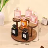 Soporte de Exhibición para Puestos, Soporte de Exhibición de Madera Creativo para Escritorio, Estante de Almacenamiento para Área de Arte, Estante para Cosméticos