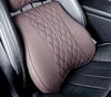 Reposacabezas universal de espuma viscoelástica para coche, protección de cintura y respaldo, accesorios interiores de espuma viscoelástica de alta calidad para las cuatro estaciones.