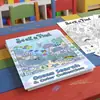 Compra directa transfronteriza póster para colorear libro de colorear exploración oceánica libro de dibujo para niños álbum de garabatos divertido con temática oceánica