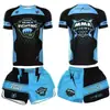 Conjunto de Treino de Boxe Luta MMA Artes Marciais Corrida Fitness Esportes Traje Sanda Manga Curta