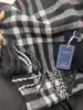Clássico Britânico Australiano Cashmere Xadrez Cachecol de Luxo Leve Unissex Outono e Inverno para Casal