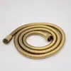 Manguera de Tubería de Agua para Cabezal de Ducha de Acero Inoxidable Color Oro Titanio de 1.5 m Manguera de Tubería de Ducha a Prueba de Explosiones para Baño Accesorios de Ducha