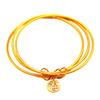 Transmisión en vivo de la pulsera Sansheng III de la marca Xiaofu, pulsera vietnamita Shajinfu con tres bobinas de arena fina para mujer