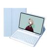 Funda de cuero con teclado Bluetooth y ranura para lápiz táctil para tableta Samsung S6lite 2024