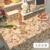 Mantel de Corazón de Niña Linda Celebridad de Internet Estilo ins Decoración de Escritorio de Dormitorio de Estudiante Tela de Fondo para Fotos Mantel para Mesa de Té Alfombrilla