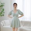 Moda Coreana 2024 Conservadora Talla Grande Chica Gordita Delgada Cubre Vientre Falda Holgada para el Cuerpo Traje de Baño para Aguas Termales que Cubre el Vientre