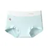 Ropa Interior de Algodón de Color Natural, Algodón Puro, Cubre Cadera, Sin Costuras, Talla Grande Bóxers, 10A Antibacteriano, Entrepierna Extendida, Ropa Interior 100% Algodón para Mujer
