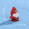Gnomos navideños transfronterizos de nuevo producto, castillo de dulces, modelo de simulación, escena de nieve, decoración DIY, adorno pequeño