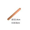 Rodillo de Madera de Haya con Agujero para Colgar Rodillo de Madera Maciza Herramienta para Hornear Doméstica Comercial Puede Agregar Texto Impreso LOGOTIPO