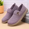 2026 Zapatos Cómodos para Mujer para Madres de Mediana Edad y Mayores, Mocasines Planos, Zapatos de Malla de Verano para Mujer, Zapatos de Tela del Viejo Pekín