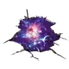 Ofer Adesivos de Chão Céu Estrelado 3D Transfronteiriços Venda Direta de Fábrica Adesivos de Chão Céu Estrelado Quebra-Janela Af5860-Af5864