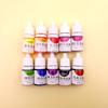 Jabón hecho a mano DIY pigmento colorante 5ml * 3 jabón casero jabón hecho a mano materia prima 10 colores opcionales