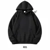 Sudadera con capucha de peso pesado súper suave Cross 420g Hombros caídos para hombre Otoño Invierno Nueva Sudadera con capucha de doble capucha Top casual holgado