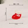 Novo Papai Noel Fofo Boneco de Neve Micro Paisagem DIY Decoração de Bonsai Enfeites de Neve Leão-marinho Enfeites de Natal