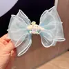 Internet-famoso Princesa Pequena Fita Bow Hairpin Crianças Menina Hanfu Purple Hairpin Acessórios de cabelo das meninas