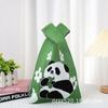 Venta Directa de Fábrica Panda Abuelo Mismo Estilo Panda Bolso de Punto Bolso de Mano Estilo Coreano Bolso Chaleco Almacenamiento Tote