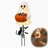 Sostenedor de Dulces Fantasma de Halloween Estaca de Jardín