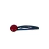 Pasador de Pelo de Perlas de Colores Coreanos, Estilo Nuevo para Niñas con un Toque de Lujo, Pinza para Flequillo y Cabello Fino, Accesorio para el Cabello de Bebé