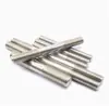Directo del Fabricante, En Stock Espárragos de Doble Extremo de Acero Inoxidable 304 M6~M36 Pernos de Doble Extremo Varillas Roscadas de Doble Extremo