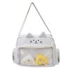 Bolsa Transversal Feminina Novo Estilo Coreano Mori Desenho Animado Bolsa Dor Casual Estudante Aula Secundária Menina Macia Ombro Transversal