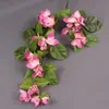 Nuevo Modelo de Flores Artificiales de Buganvilla para Paisajismo de Ingeniería, Decoración de Hoteles y Hogares, Flores Artificiales para Bodas, Paisajismo Artificial para Ventas Transfronterizas