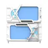 Cama Cápsula Espacial, Pod de Sueño, Cama para Dormitorio de Apartamento de Estudiantes, Cama de Hotel Cápsula, Cama de Hotel de E-Sports, Cama de Descanso para Casa de Huéspedes con Temática de Agua