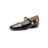 Sapatos Mary Jane Estilo Francês 2026 Novo Modelo Bico Redondo Salto Baixo com Tiras, Sapatos de Princesa Socialite de Nicho, Tamanhos 33-43