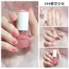 Novo Esmalte de Unha à Base de Água 8ml Ou Yafei Sem Queimar Removível Longa Duração Secagem Rápida para Estudantes