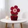 Decoração de Quarto de Casamento, Cortinas de Casamento, Prendedores de Cortina, Decorações de Flores para o Quarto, Decorações para Casa Nova, Enfeites Pendentes com Caracteres de Dupla Felicidade, Guirlandas para os Quartos do Noivo e da Noiva
