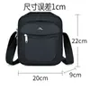 Bolso de Hombro Resistente al Desgaste de Tela Oxford Estilo Coreano Gran Capacidad Impermeable Bolso Cruzado Bolso de Mano de Moda Tendencia Mochila para Exteriores