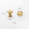 Manija de Lujo para Armario de Entrada Francesa Cobre Puro Nórdico Simple Europeo y Americano Cromado Plata Brillante Oro de Alta Gama Manija para Puerta de Gabinete de Cobre