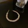¡Brillo de Cristal Triturado! Pulsera de Circonita Cúbica Ovalada con un Toque de Lujo Ligero y de Alta Gama, Estilo Europeo y Americano, Joyería de Moda y Versátil para Mujer