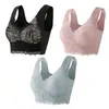 Comércio Exterior Moda Íntima Feminina Plus Size Renda Sutiã com Bojo Fixo Combinação de 3 Peças Cinta para Seios Amazon Aliexpress Transfronteiriço
