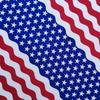 Algodão 54X54Cm Flor de Caju Bandeiras Bonitas Lenço Quadrado Ciclismo ao Ar Livre Esportes Lenço de Cabeça Bandeira Americana Venda Direta de Fábrica