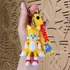 Nuevo Llavero de Ratón Sonic de Dibujos Animados Colgante Pequeño Adornos Lindos para Colgar en Bolsos Llavero de Muñeca Regalo Pequeño