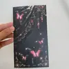 10x 18 colección tarjeta trasera cadena para teléfono móvil llavero colgante de tarjeta trasera bolsa de embalaje de cartón decoración materiales de tarjeta de embalaje