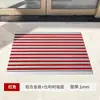 Alfombrilla de suelo a ras de goma y aleación de aluminio a prueba de polvo con LOGOTIPO personalizado para edificios de oficinas, centros comerciales, hoteles, a prueba de polvo, repelente al agua, raspador de lodo