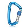 Amazon Venta Caliente Escalada en Roca Master Lock 7075 Aluminio de Aviación Tipo D Master Lock Equipo de Escalada en Roca al Aire Libre Pestillo de Seguridad