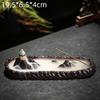 Porta Incenso Sândalo Aromaterapia Forno Incenso tamanho pequeno Doméstico Aquilarina Desodorizador de Interior Cerâmica Criativo Ornamentos Shanhe