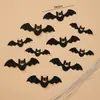 Decoraciones para Pastel de Halloween 2026 Adornos Lindos de Fantasma de Dibujos Animados Ojos Divertidos Perlas de Caramelo Murciélago Toppers Inserciones