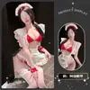 Manhã Adorável Sexy Alças de Sutiã de Couro Patenteado qqny Tentação Diversão Amor Empregada Sedução Interesse Sexual Diversão Conjunto de Lingerie Desejo Puro
