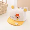 Gorro de Bebé Primavera y Verano Delgado Lindo para Bebé Súper Lindo Gorra de Pato Protección Solar y Sombrilla para Bebés Niños Estilo Coreano de Primavera y Otoño Moderno