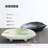 Jian Shan Recipiente para Arreglos Florales, Maceta, Cuenco de Cerámica, Bandeja Hidropónica Pequeña de Flujo Original para Flores, Maceta de Cerámica para Bonsái, Maceta con Plato